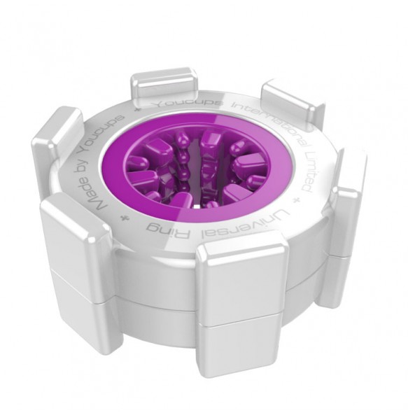 YouCups Universal Ring (Purple - Internal Spikes)